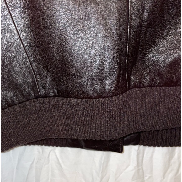 DKNY Italian Leather Biker Jacket - Picture 6 of 14